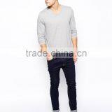 Long Sleeve T-Shirt With V Neck 5 Pack Save 25% China Products thumbnail-1