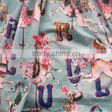 Children's Boutique Clothing Spring Summer Carousel Pattern Set QL-92 thumbnail-3