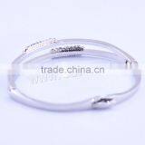 Rhinestone Zinc Alloy Kara Hair Tie Tiny Bangle thumbnail-3