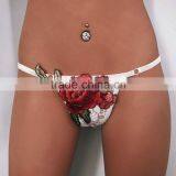 2017 New Fashion Women Roses Thong Sexy Underwear thumbnail-2