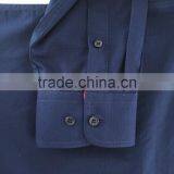 2017 Latest Contrast Casual Spread Collar Men's Shirt With Embroidery thumbnail-5