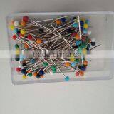 Factory Price Colored 38mm Glass Head Ball Pins thumbnail-3