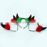 Wholesale Super Cute Halloween Party Kids Headband Demon Antlers Hairband thumbnail-2