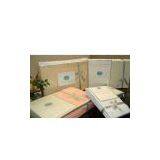 Jacquard Silk/Cotton Bed Sheet Set thumbnail-1