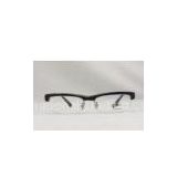 Semi- Rimless Black Ray Ban Eyeglass Frame For Men RB5155 2000 56-17-145