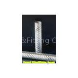 Longitudinal Welded Stainless Steel Perforated Metal Pipe For Filter Core / Basket,filter tube, filt