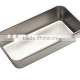 Instrument Tray Round Corners, Stainless Steel, 8-7/8" x 5" x 2",Haspital Instruments Tray