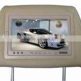 Connect With Car DVD VCD 7 Inch Headrest Monitor Pillow