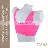 Manufacturer Color Rich Black Running Soft Sportswear Bra With Quick Dry thumbnail-3