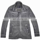 2015 Last Fashion Mens Spring Fit Handsome Fashion Leather Jacket thumbnail-1