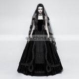 Punk Rave Gothic Black Gorgeous Veil S-224 thumbnail-4
