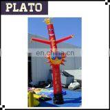 4m Red Sun Air Dancer for Sale/decorative Inflatable Air Dancer for Summer thumbnail-1