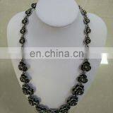 2015 Fashion Necklace ,antique Flower Necklace thumbnail-1