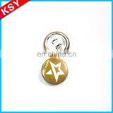 Popular Large Supply Metal Round Funny Jewelry Pins Lapel Badge thumbnail-4