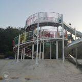 Outdoor Playground Stainless Steel Slide Tube Metal Slide for Park