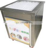 Cold Plate Roller Pan Thai Ice Cream Making Thailand Instant Fry Fried Ice Cream Machine
