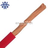 china supplier High Quality Copper PVC Insulated house wring 6 sq mm cable with CE certificate