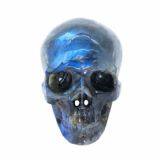 labradorite hollow human skull healing crystal