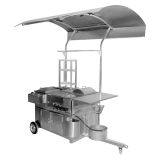 Multipurpose Commercial Stainless Steel Snack Food Cart Fast Food Truck thumbnail-4