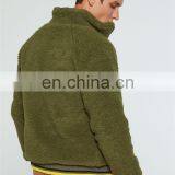 Men's Fleece Teddy Jackets Autumn Winter Solid Color Cardigan Casual Outwear Coat thumbnail-5