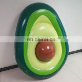1.8M Inflatable Avocado pool float lounger seat boat water blow up bed