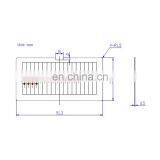 180 Degree Wide Angle 16m Long Distance Infrared Curtain Inductive Detective Lens