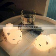 New LED Light Silicone Table Lamp Kids Bedside Night Light thumbnail-3