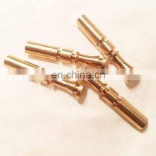 Copper Brass Precision Micro CNC Turning Parts, CNC Turned Shaft Pin Copper Parts thumbnail-2