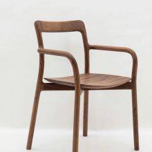 New Design Branca Chair Solid Wood Chair Solid Walnut Dining Chairs thumbnail-3