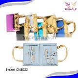 Lady Gold Handle Handbag Design Promotional Manicure Set Women Gift Set