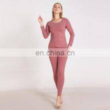 Manufacturer Christmas Xmas Sale Men's Pullover Cozy Underwear Plus Size 2-piece Cloth Winter Top and Pants thumbnail-4