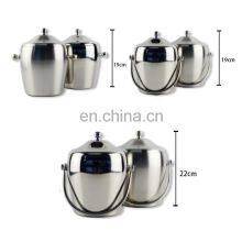 New Design Round Champagne Grey Goose Big Bar Mini Rose Gold Cube Gold Ice Bucket thumbnail-2