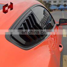 CH Wholesale Air Window Louvers Vents Cover Side Vent Shield Vents Auto Racing Visor Louver For Ford Mustang 2015-2017 thumbnail-4