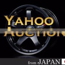 Used alloy wheels of major Japanese brands through Yahoo Japan Auction