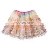 Girls 2-6 Years Pink Dandelion Print Tutu Skirts