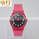 2016 silicone watch customize logo colorful Wholesale price OEM CE ROHS Christmas promotional item