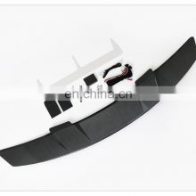 Glossy Carbon Fiber Electric Automatically Universal Rear Trunk Tail Boot Lid Car Spoiler wing For All Sedan Car