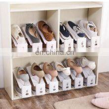 Wholesale Supplier Portable Best Travel Holder Charm Smart Closet Slot Plastic Storage Rack Shoe Organizer thumbnail-3