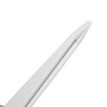 Antistatic Plastic Tweezers White Dust-free Purification Pointed Wide Flat Round Head Special Tools for Maintenance Electronics Factory thumbnail-5