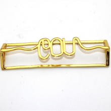 Newest Letters Napkin Ring Metal Custom Napkin Buckle Wedding Party Table Decorations Valentine's Day thumbnail-4