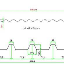 Roof Tile Wall Panel Color Steel Sheet Double Layer Roll Forming Machine thumbnail-3