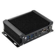 Newest 3G/4G WIFI Mini pc C-ore I5-10210U 2 * HD 1.4 pc Case Dual LAN W-in 10 Fanless All in One Touch Industrial pc thumbnail-3