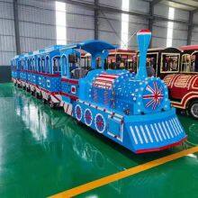 2024 New Design Electric Ride Shopping Mall Train Used Trackless Train thumbnail-3