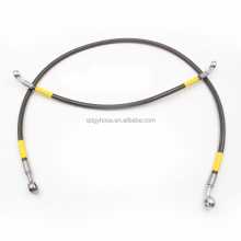 Auto Brake Parts Motorcycle Racing Car Hydraulic Automotive Front Rear 304 Stainless Steel Braided PTFE Brake Line Hose Assembly thumbnail-2