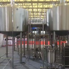 Touch Screen Large Home Brewing Equipment 2000L Sus304 Brewhouse Equipment thumbnail-4