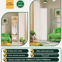 Industrial Grade Heavy Duty | Cold Rolled Steel Wardrobe for Dormitory | 1.8m High Durable Metal Closet thumbnail-4