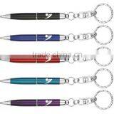 2014 Novel Design Promotional Mini Ball Pen With Keychain
