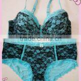 Plus Size Lace Bra Set thumbnail-2