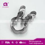 Stainless Steel Rabbit Shaped Cookie Mold
