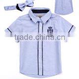 Wholesale Kids Boys T-shirt Kids School Uniform Child Polo Shirts White Top and Tees Manufacturer thumbnail-3